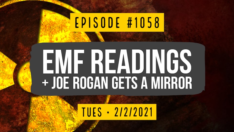 #1058: EMF Readings & Joe Rogan Gets A Mirror – Ladle.TV